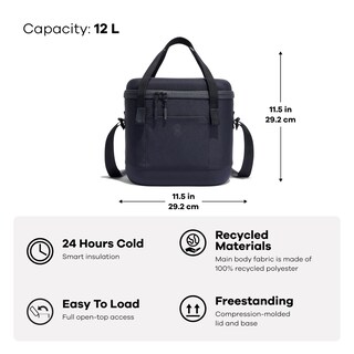 Foto 3 | Bolsa Térmica Hydro Flask Out, 12 L, Aislante, Negra - Venta Internacional.