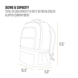 Foto 2 | Mochila Térmica Carhartt Gear B0000545 Con Aislamiento Para 24 Latas - Venta Internacional.