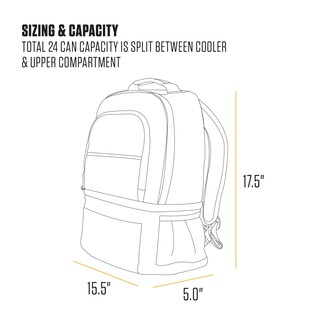 Foto 2 | Mochila Térmica Carhartt Gear B0000545 Con Aislamiento Para 24 Latas - Venta Internacional.