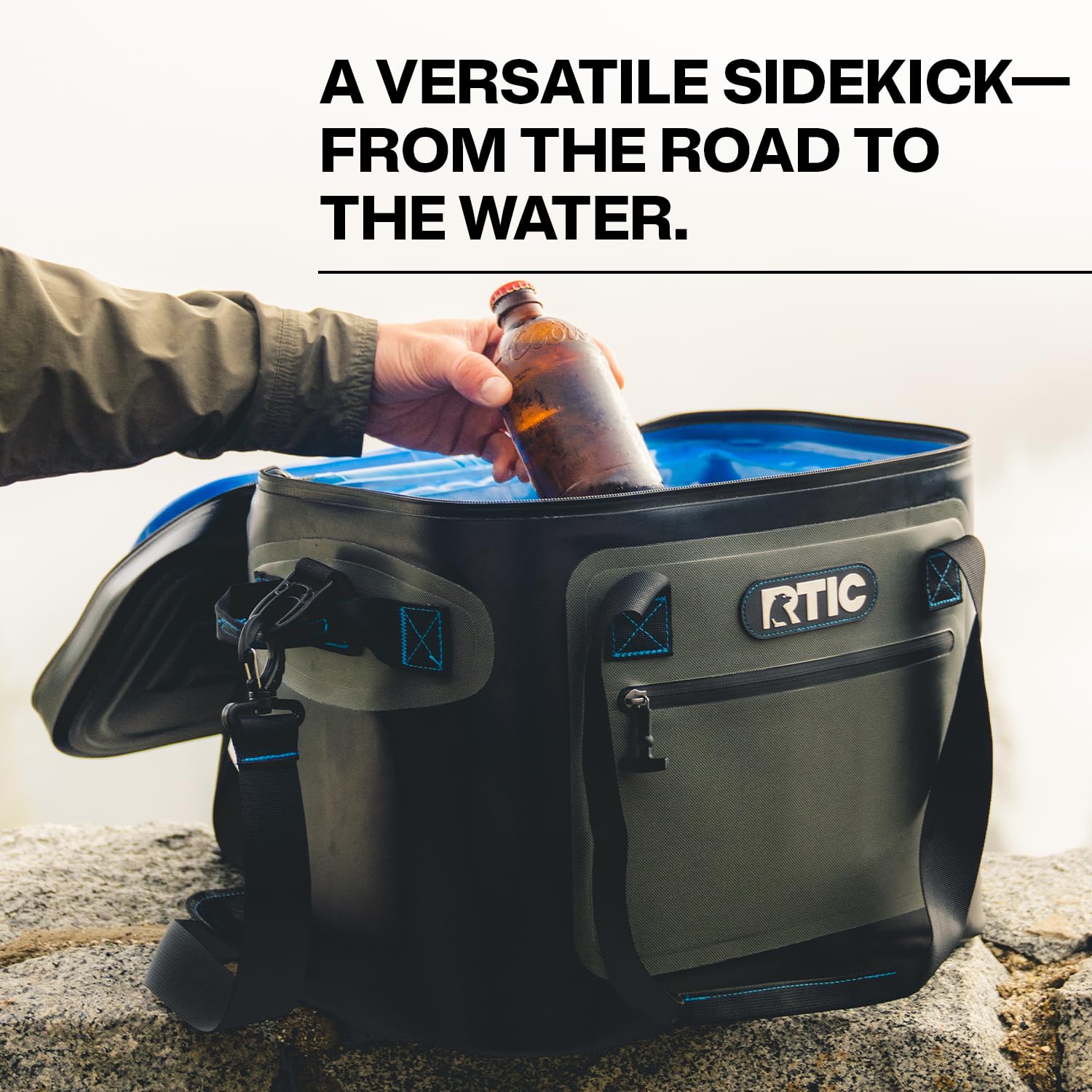 Foto 7 | Bolsa Térmica Rtic Soft Cooler Con Aislamiento Para 20 Latas, Color Marfil - Venta Internacional.