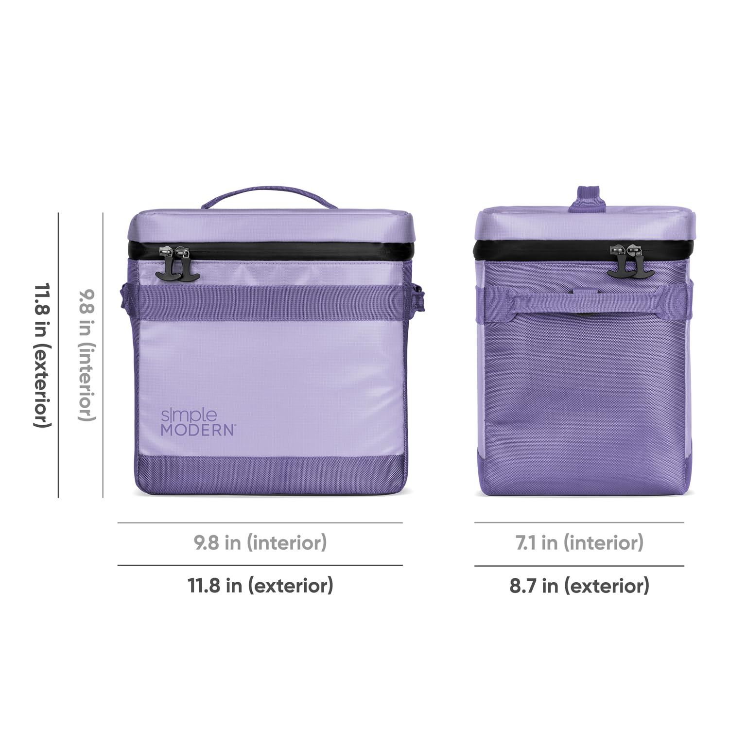 Foto 5 | Nevera Eléctrica Simple Modern Day Para 12 Latas, 11 L, Color Lavanda Eléctrico - Venta Internacional.