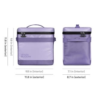 Foto 5 | Nevera Eléctrica Simple Modern Day Para 12 Latas, 11 L, Color Lavanda Eléctrico - Venta Internacional.