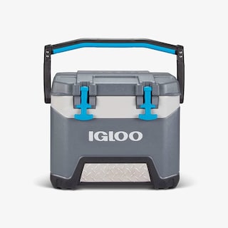 Foto 4 | Cooler Igloo Bmx, 25 Cuartos De Galón, Carbonita, Gris Y Azul - Venta Internacional.