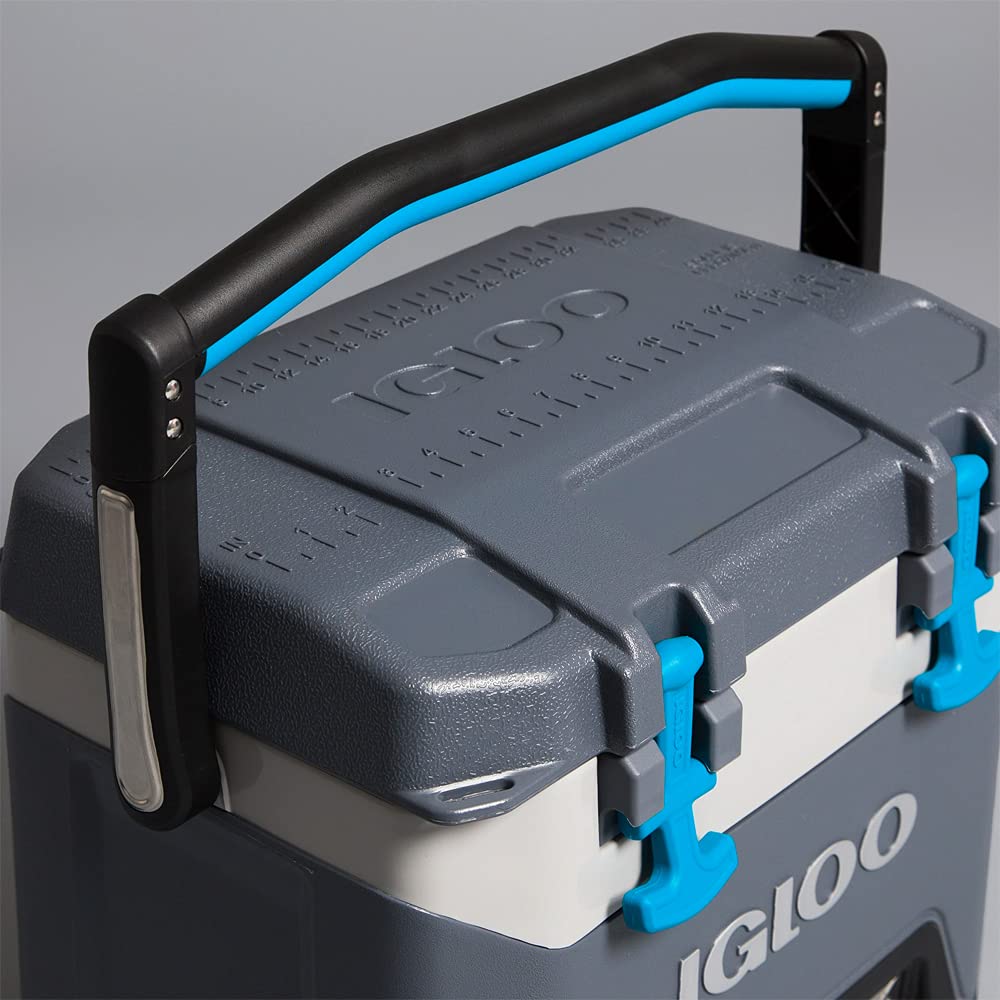 Foto 6 pulgar | Cooler Igloo Bmx, 25 Cuartos De Galón, Carbonita, Gris Y Azul - Venta Internacional.