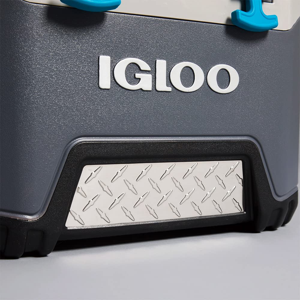 Foto 8 pulgar | Cooler Igloo Bmx, 25 Cuartos De Galón, Carbonita, Gris Y Azul - Venta Internacional.