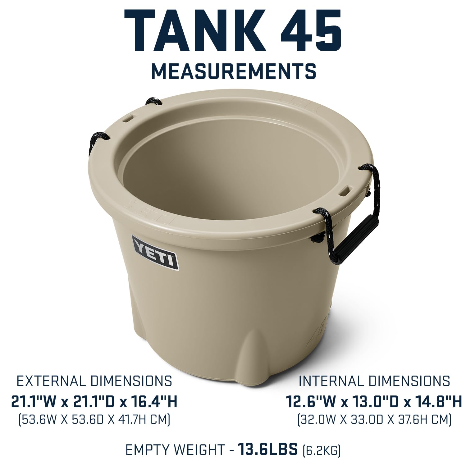 Foto 4 pulgar | Hielera Tipo Cubo Yeti Tank 45 Desert Tan - Venta Internacional.