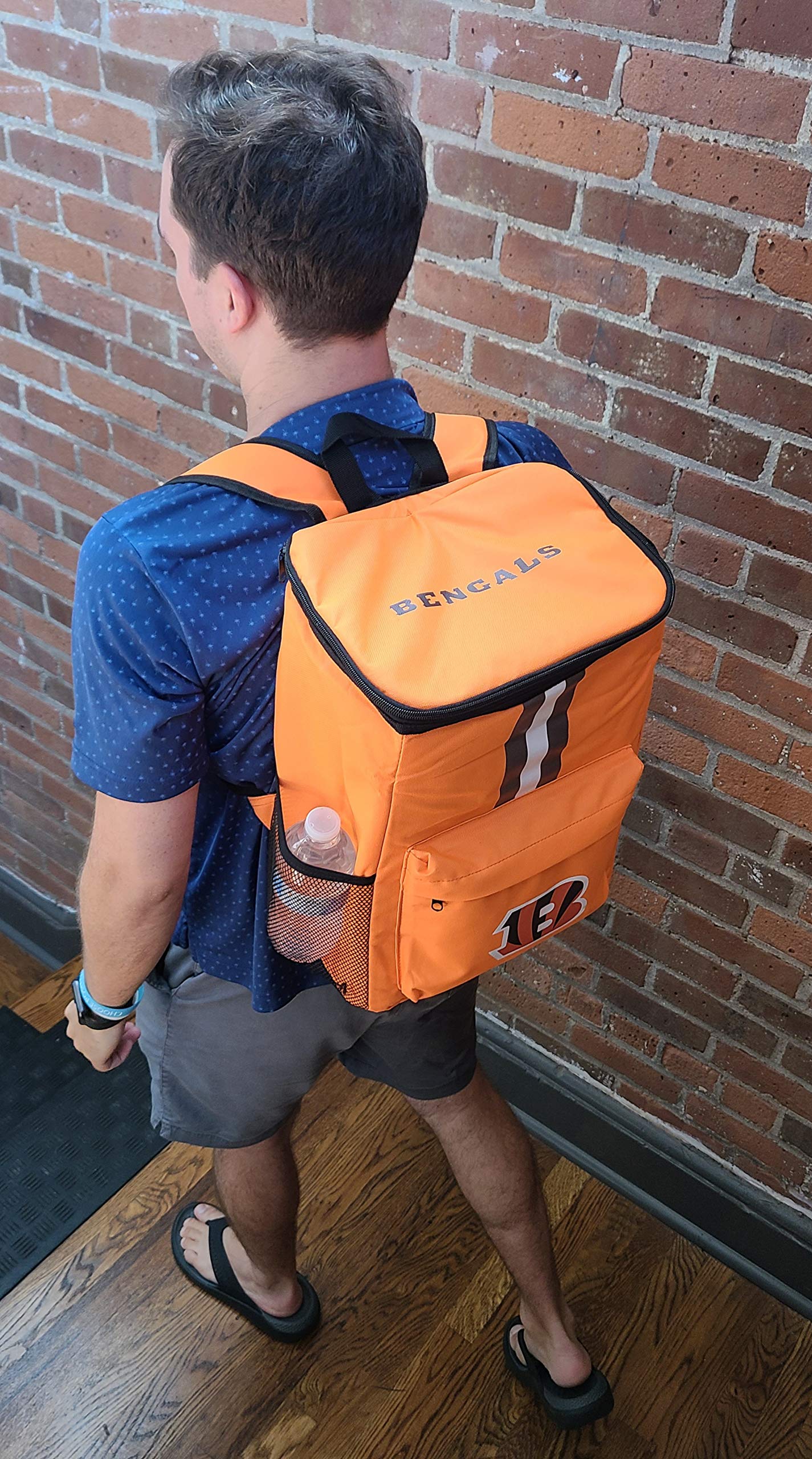 Foto 4 pulgar | Mochila Térmica Foco Cincinnati Bengals Con Aislamiento De 24 Litros Y 36 Latas - Venta Internacional.