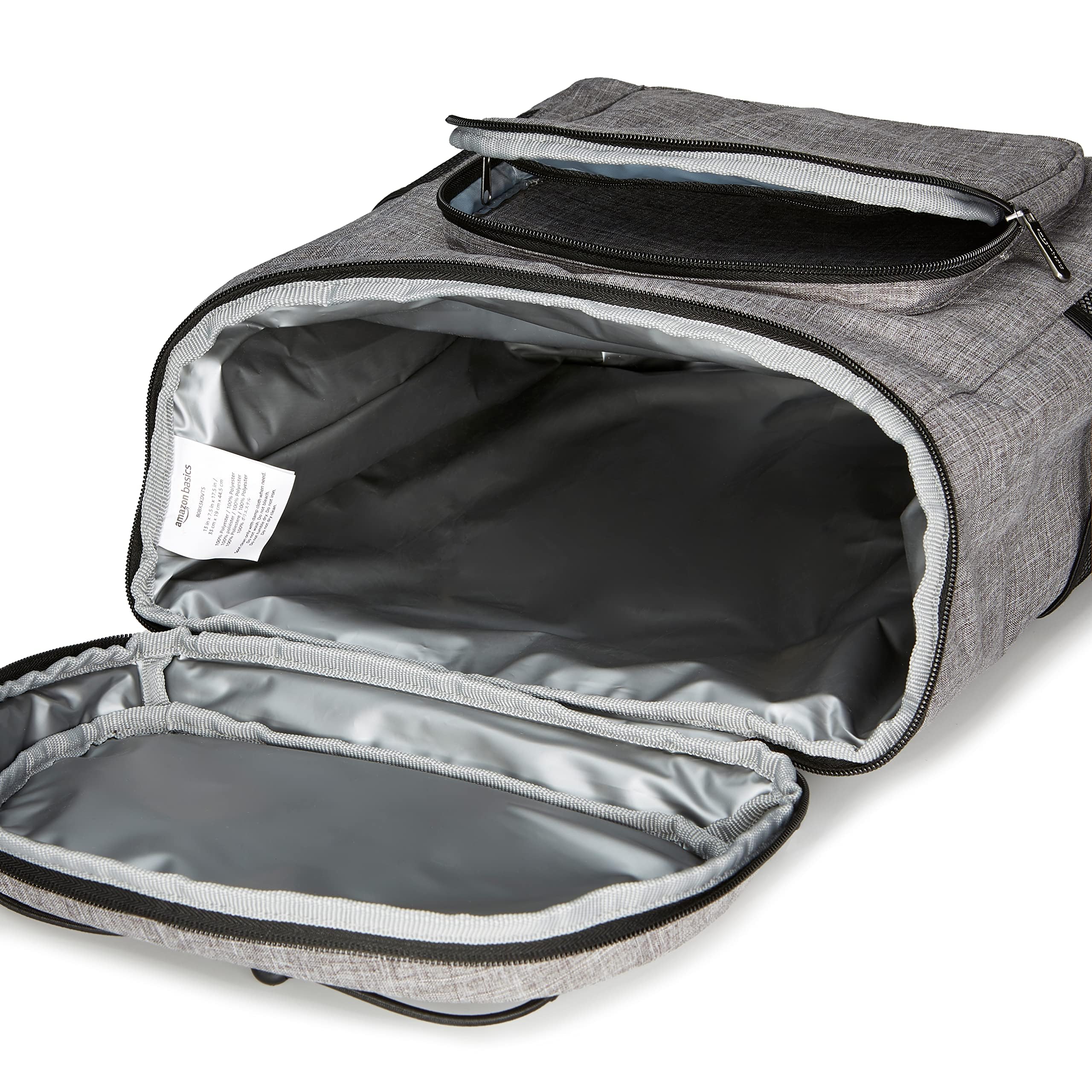 Foto 6 pulgar | Enfriador De Mochilas Amazon Basics Impermeable Con Capacidad Para 30 Latas - Venta Internacional.