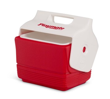 Foto 2 | Hielera Igloo Mini Playmate 12424 Con Capacidad Para 3 O 6 Latas, Color Rojo Y Blanco - Venta Internacional.