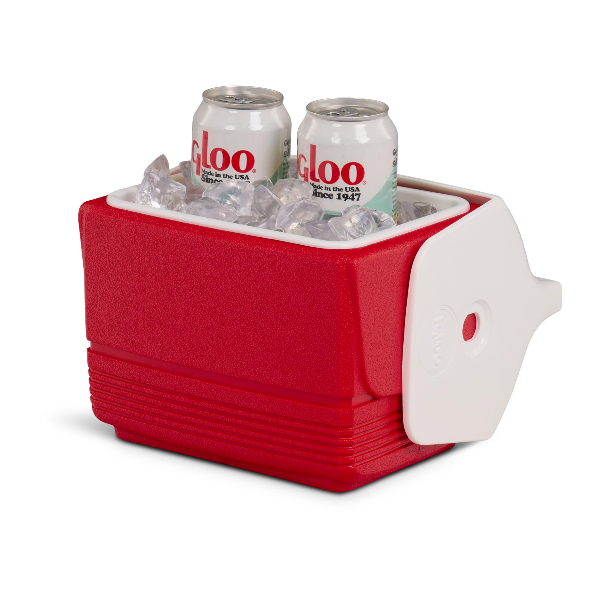 Foto 4 pulgar | Hielera Igloo Mini Playmate 12424 Con Capacidad Para 3 O 6 Latas, Color Rojo Y Blanco - Venta Internacional.