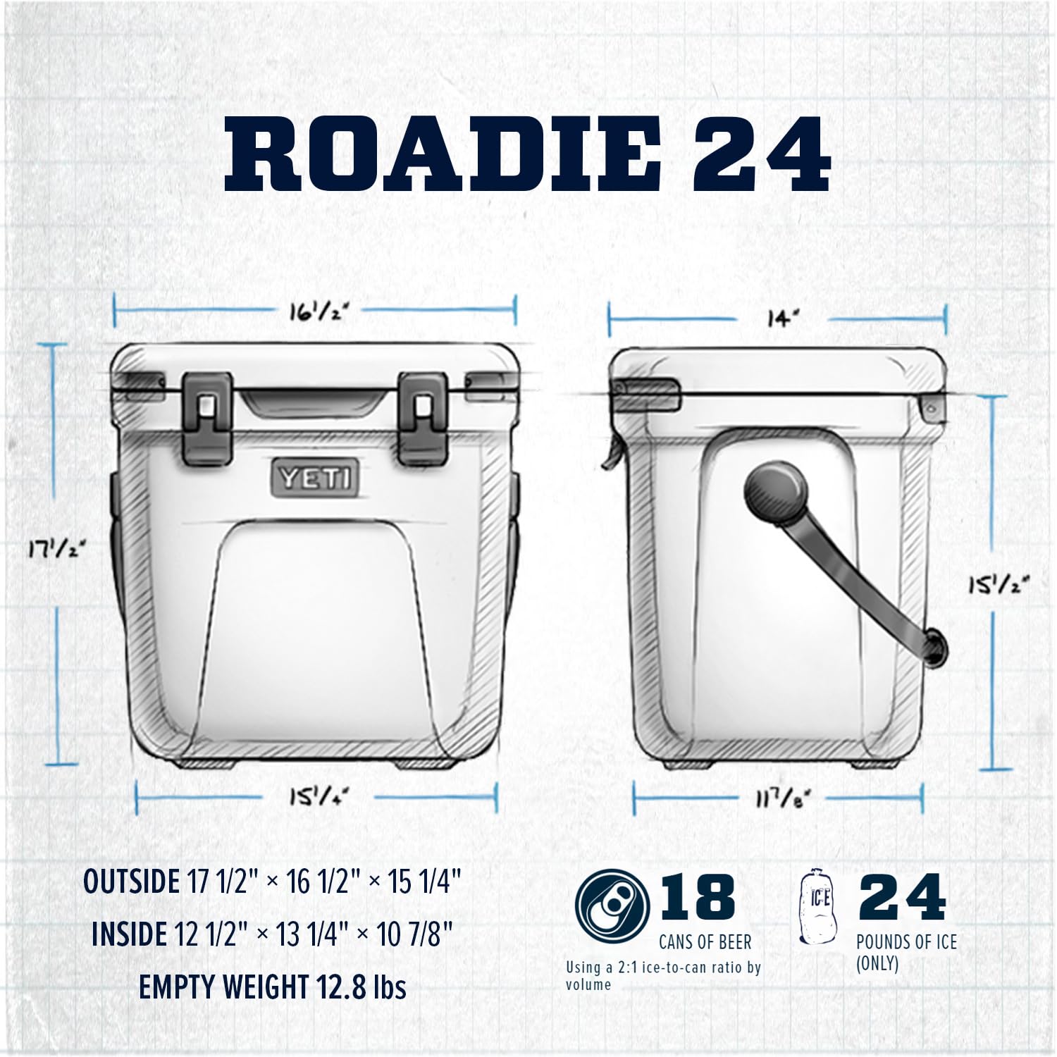 Foto 6 | Hielera Yeti Roadie 24 Hard Cosmic Lilac Con Capacidad De 24 Litros - Venta Internacional.