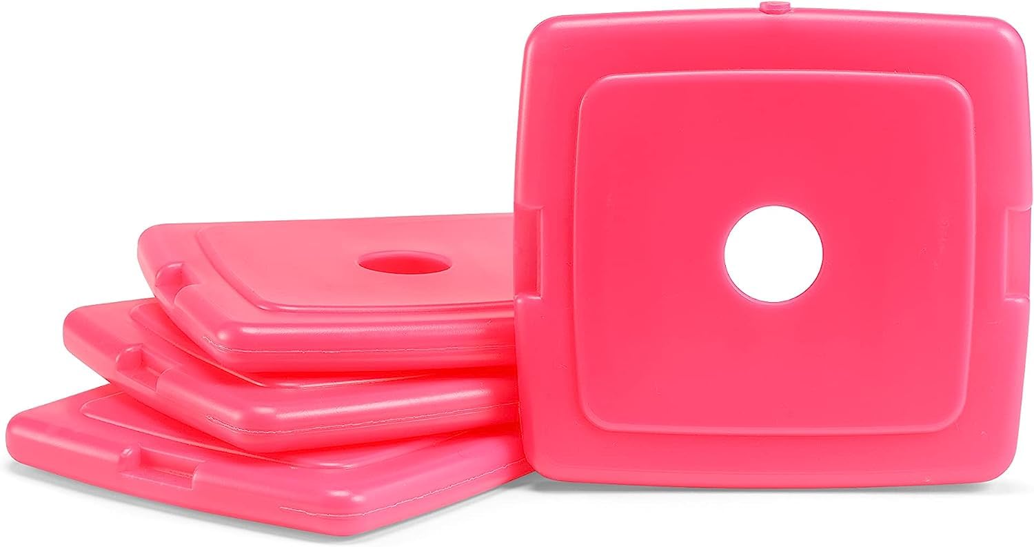 Foto 3 pulgar | Ice Packs Fit & Fresh Cool Cool Cool Cool, Paquete De 4 Unidades, Color Rosa - Venta Internacional.