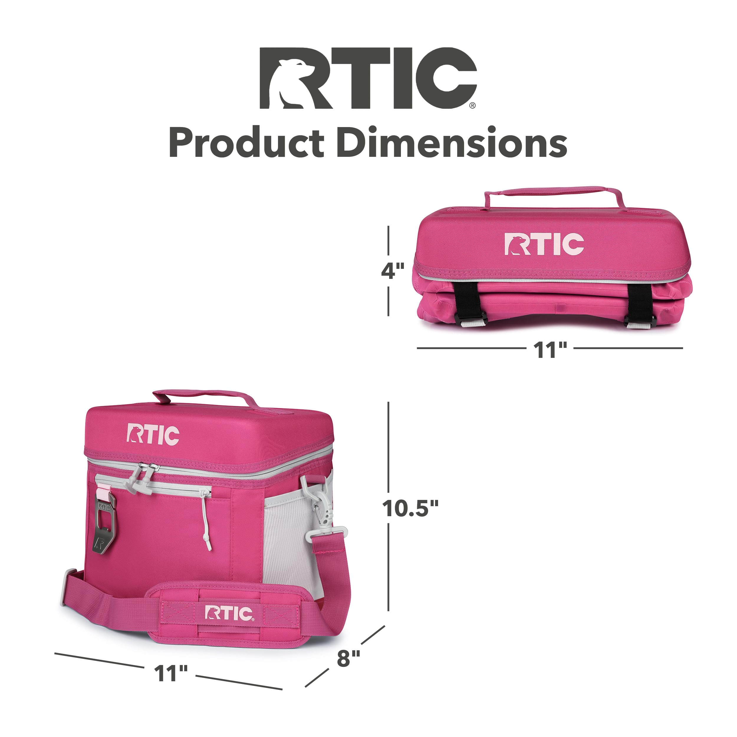 Foto 5 pulgar | Cooler Rtic Everyday 15 Latas Con Lados Suaves - Venta Internacional.