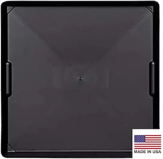 Foto 2 | Bandeja De Goteo Wirthco Funnel King, Plástico Negro, 56 X 56 X 4 Cm - Venta Internacional.