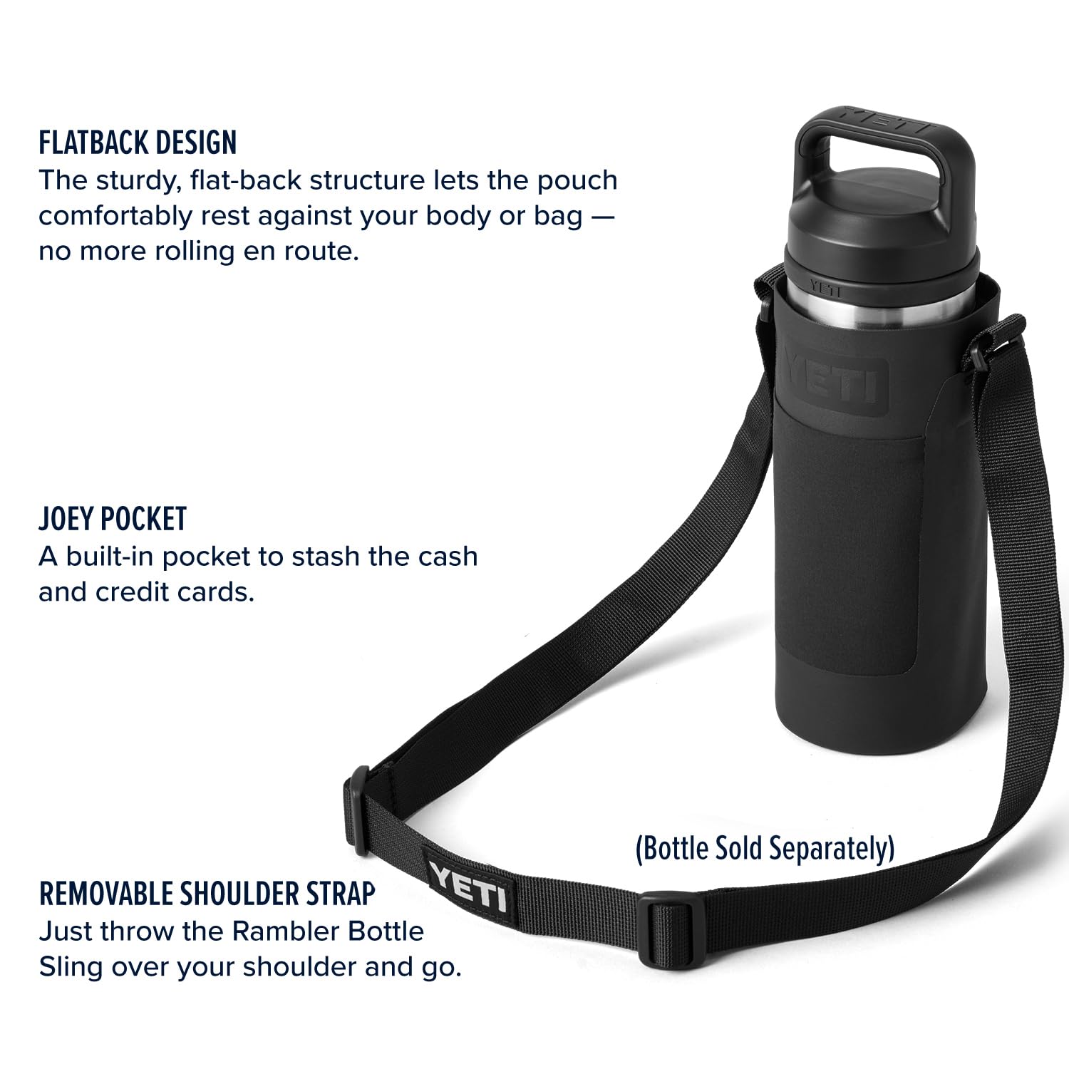 Foto 4 pulgar | Funda De Transporte Yeti Para Botellas Pequeñas Para Rambler, 500 Ml - Venta Internacional.