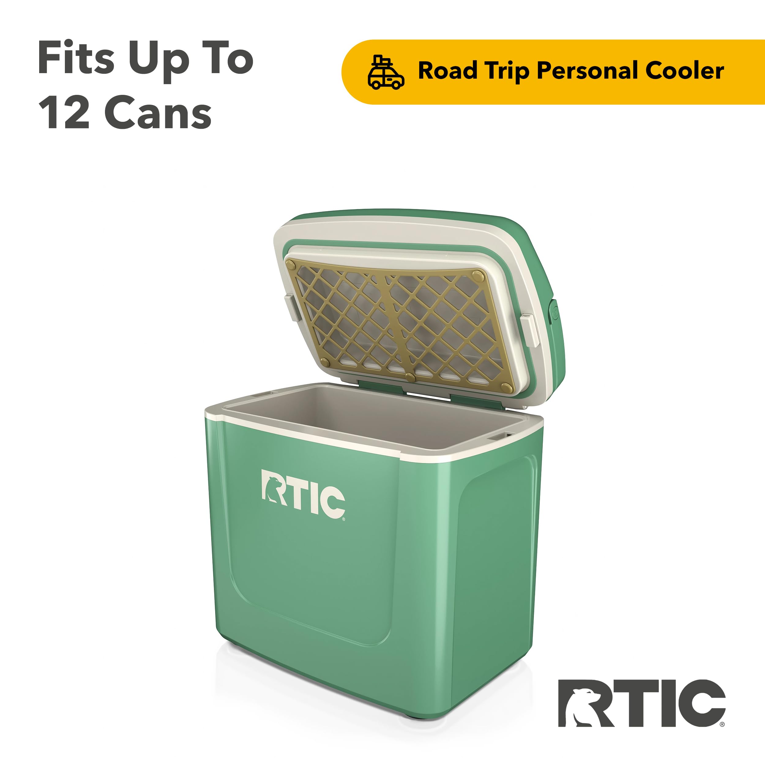 Foto 4 pulgar | Cooler Rtic Road Trip 8 Cuartos De Galón, Portátil, Aislante, 12 Latas, Salvia O Playa - Venta Internacional.