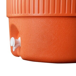 Foto 3 | Hielera Igloo De 19 Litros Con Tapa De Asiento, Color Naranja - Venta Internacional.