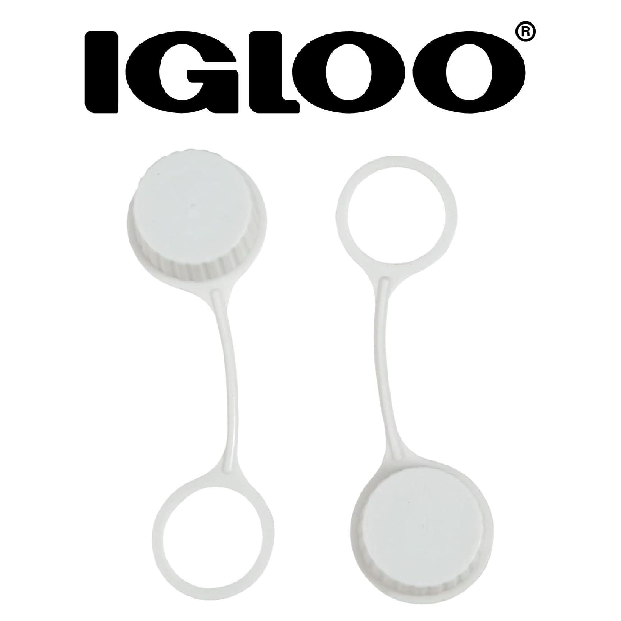 Foto 6 pulgar | Tapones De Desagüe Para Enfriadores Igloo 20049, Blancos, Pequeños, Con Correa - Venta Internacional.