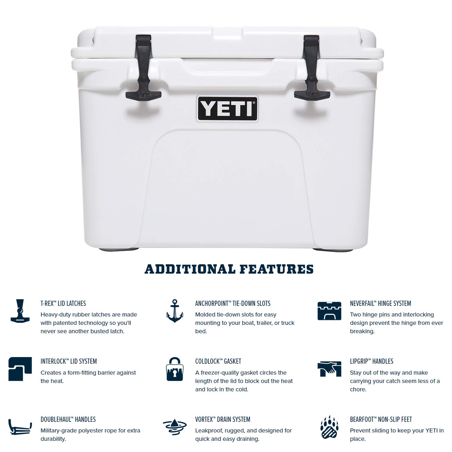 Foto 7 pulgar | Hielera Portátil Yeti Tundra 35 Blanca Con Capacidad De 20 Litros - Venta Internacional.