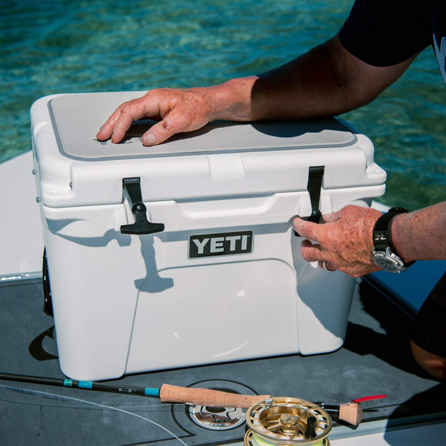 Foto 7 | Hielera Portátil Yeti Tundra 35 Blanca Con Capacidad De 20 Litros - Venta Internacional.