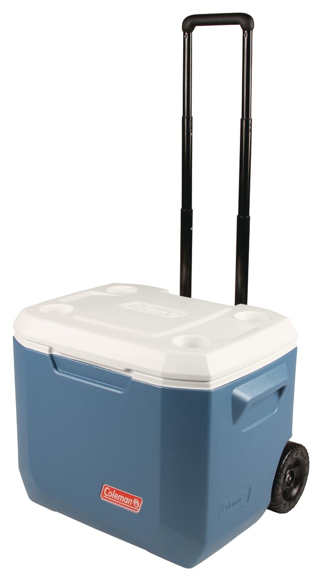 Cooler Coleman Portable Rolling 50 L Xtreme 5 Days Ice - Venta Internacional.