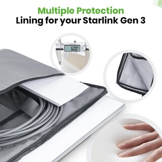 Foto 4 | Bolsa De Transporte Xtar Starlink Gen 3 Satellite Para Autocaravanas Y Viajes - Venta Internacional.