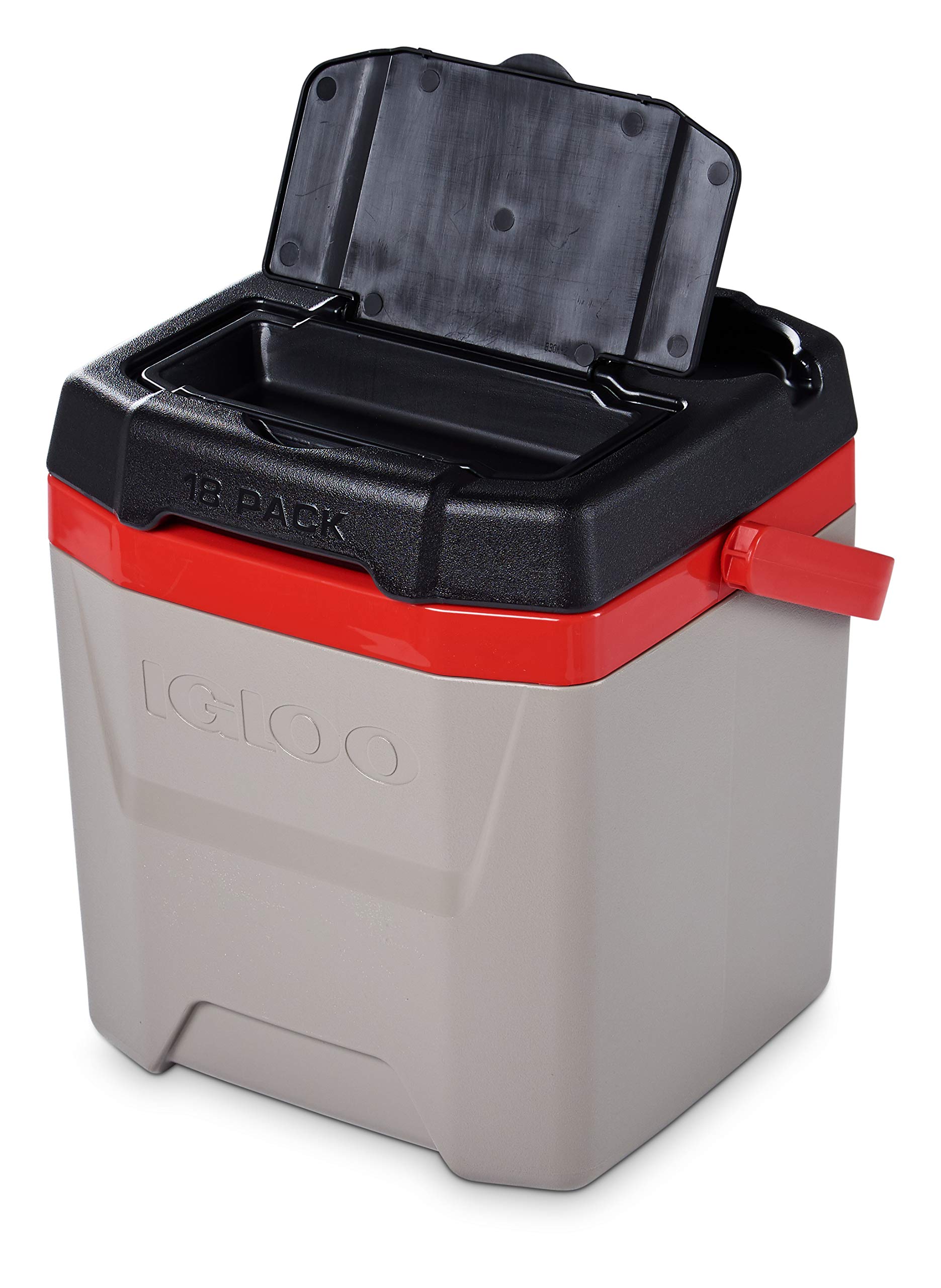 Foto 1 | Cooler Igloo Quantum Arenisstone De 12 Cuartos De Galón, Rojo Brillante Y Negro - Venta Internacional.