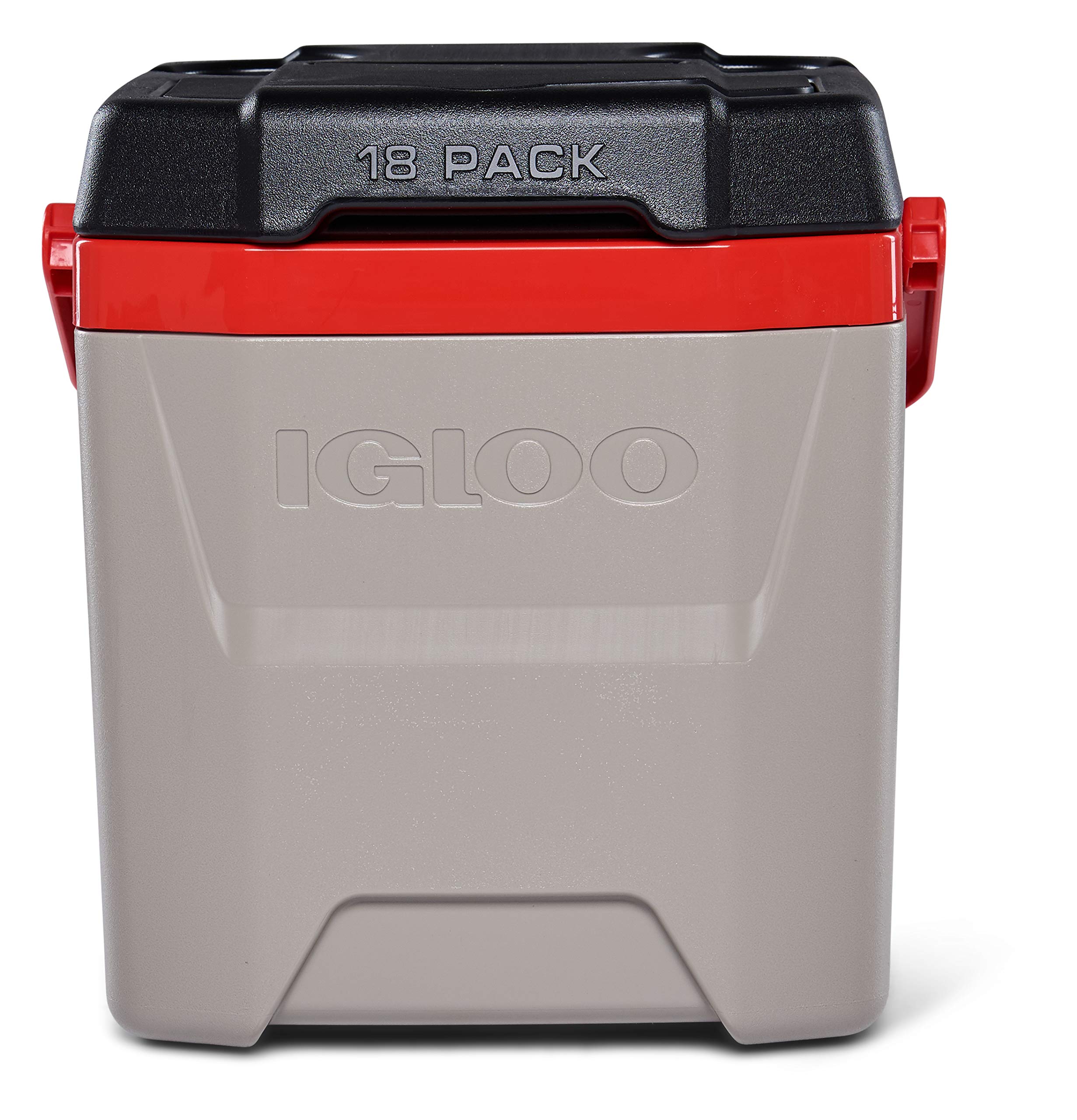 Foto 4 | Cooler Igloo Quantum Arenisstone De 12 Cuartos De Galón, Rojo Brillante Y Negro - Venta Internacional.