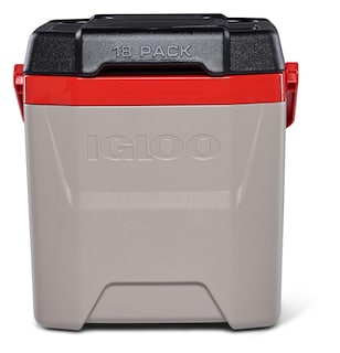 Foto 4 | Cooler Igloo Quantum Arenisstone De 12 Cuartos De Galón, Rojo Brillante Y Negro - Venta Internacional.