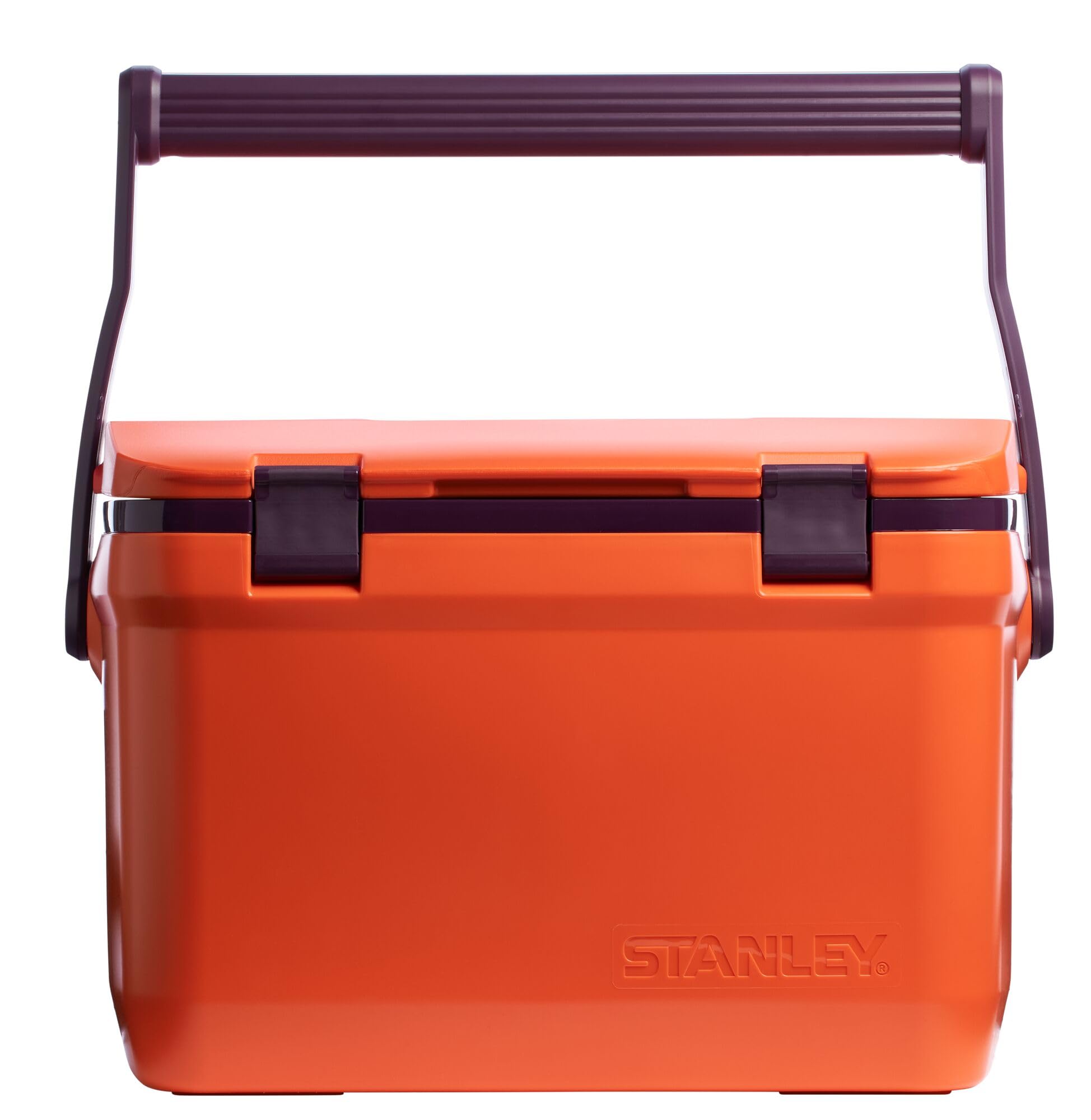 Hielera Stanley, Fácil De Transportar, Para Exteriores, 16 Cuartos De Galón, Color Ciruela, 15 Litros - Venta Inte