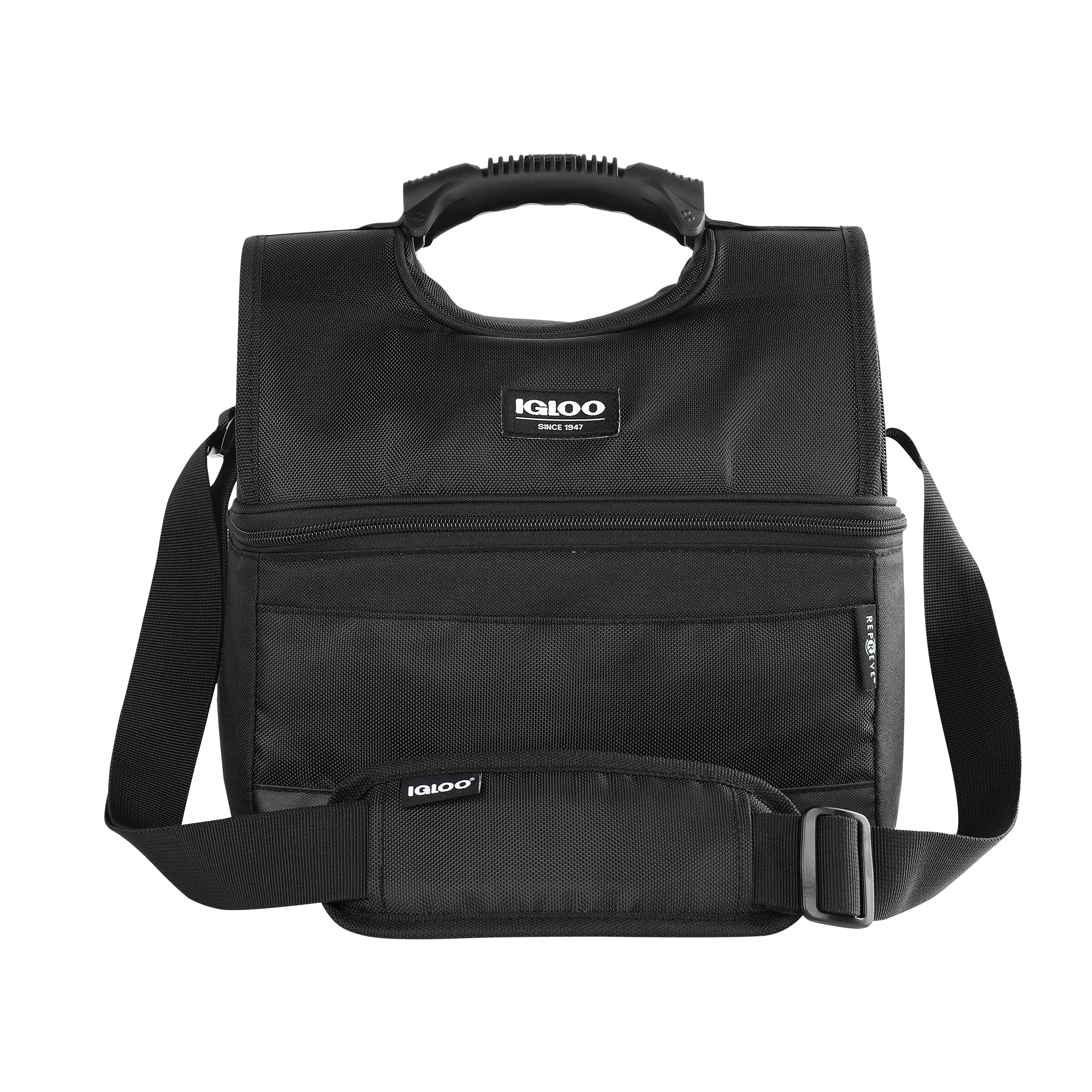 Foto 2 pulgar | Hielera Igloo Evergreen, Negra, Con Empuñadura Blanda Para 16 Latas - Venta Internacional.