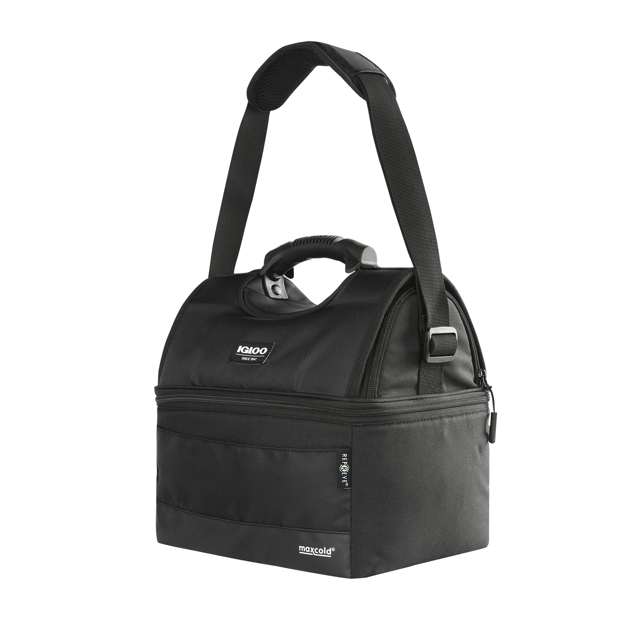 Foto 4 pulgar | Hielera Igloo Evergreen, Negra, Con Empuñadura Blanda Para 16 Latas - Venta Internacional.