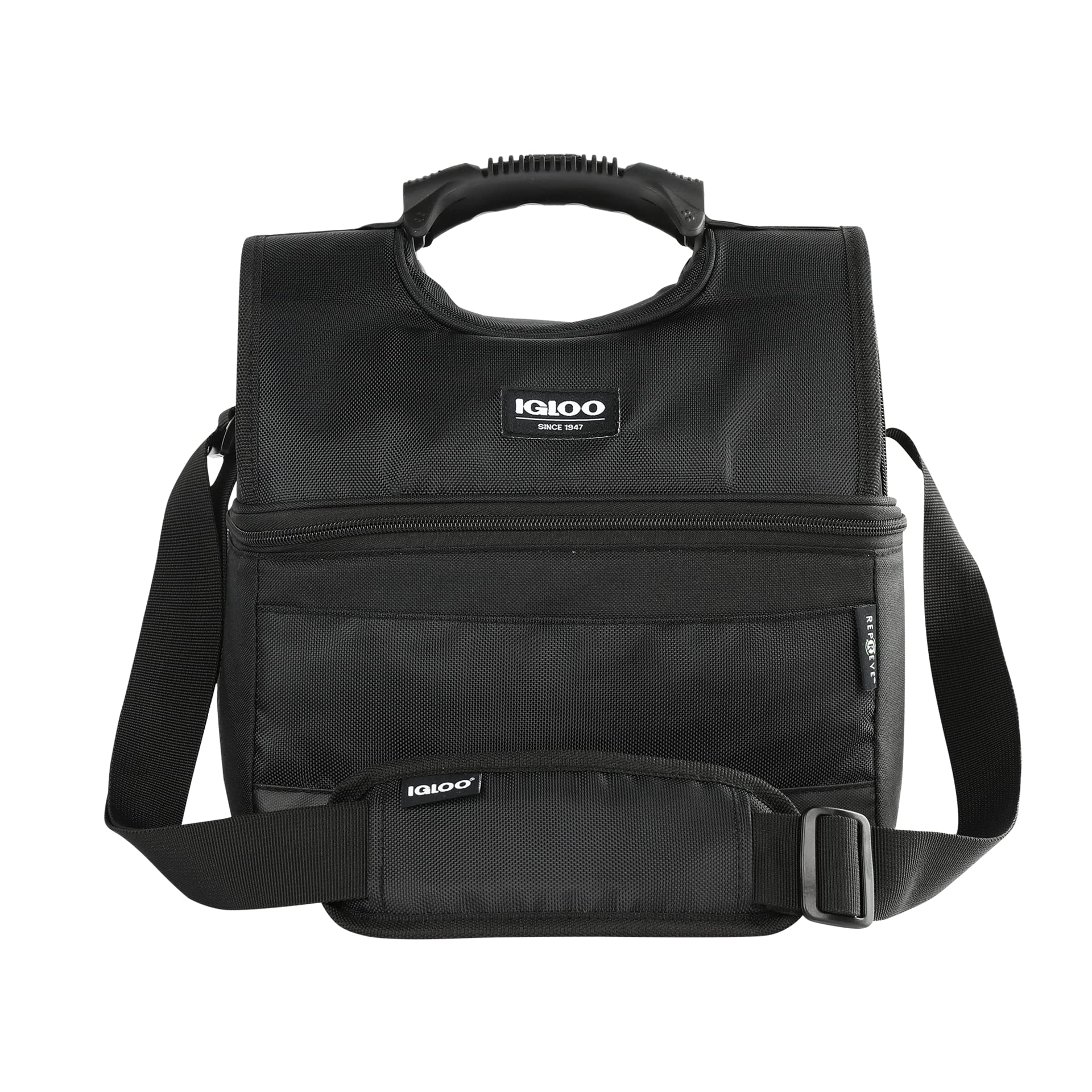 Foto 5 pulgar | Hielera Igloo Evergreen, Negra, Con Empuñadura Blanda Para 16 Latas - Venta Internacional.
