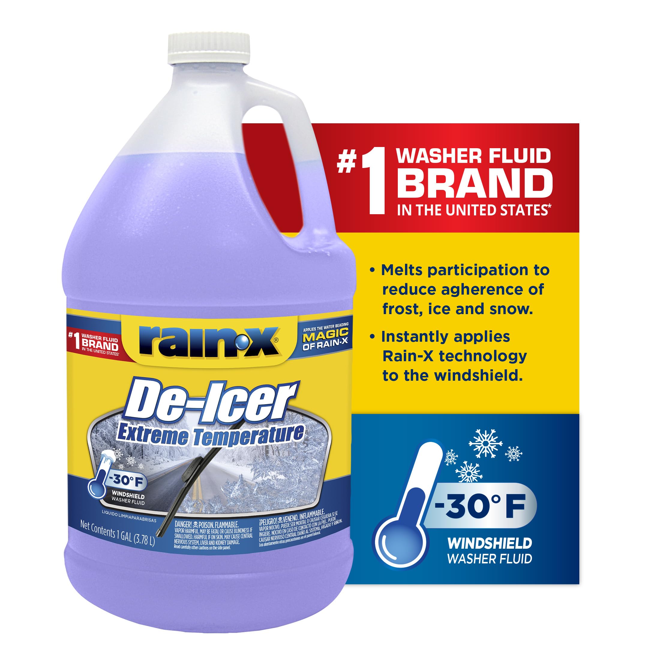 Líquido Limpiaparabrisas Rain-x: Temperatura Extrema De -30 °c - Venta Internacional.