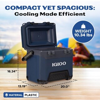 Foto 3 | Hielera Cooler Igloo Heavy-duty Para Bmx De 25 Cuartos De Galón Con Cool Riser - Venta Internacional.