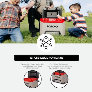 Foto 4 | Hielera Cooler Igloo Heavy-duty Para Bmx De 25 Cuartos De Galón Con Cool Riser - Venta Internacional.