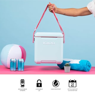 Foto 3 | Etiqueta Cooler Igloo Mist A Lo Largo De La Parte Superior, 11 Litros - Venta Internacional.