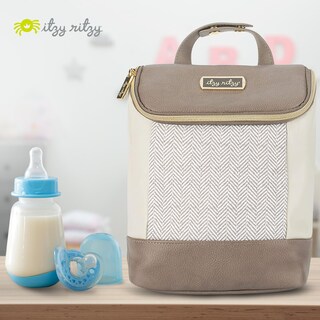 Foto 6 | La Bolsa Aislante Para Botellas Itzy Ritzy Mantiene Las Botellas Calientes Y Frías, Color Vainilla - Venta Internacion