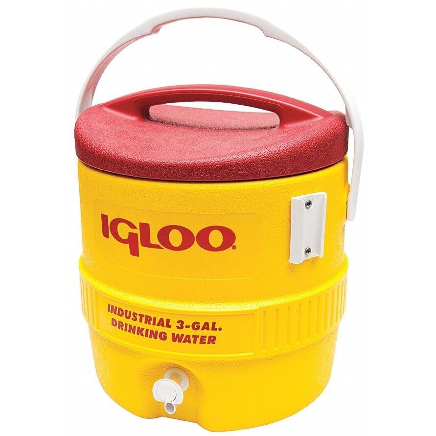 Enfriador De Bebidas Igloo 400 Series Industrial 11.4l Amarillo - Venta Internacional.