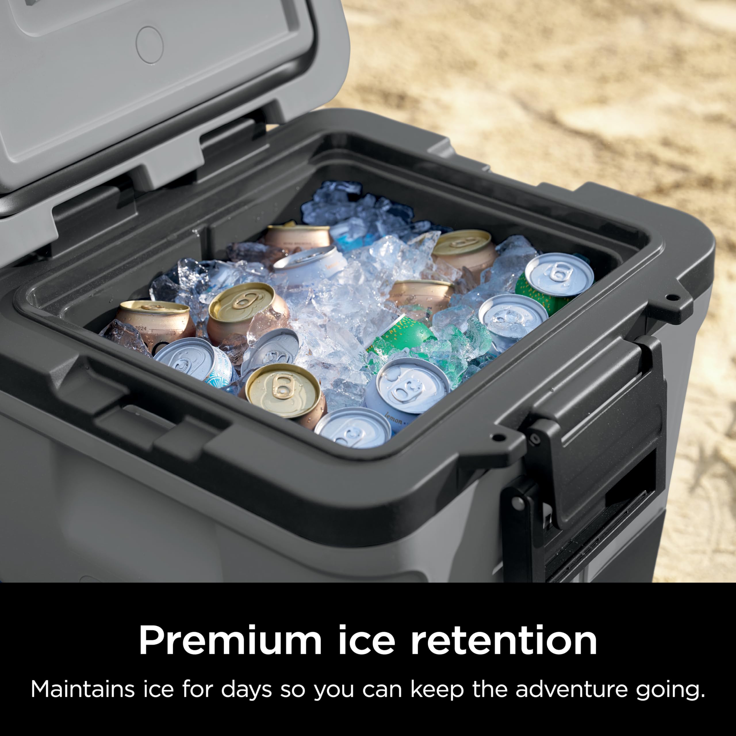 Foto 5 pulgar | Cooler Ninja Frostvault 30qt Con Ruedas Con Aislamiento De Carbón - Venta Internacional.