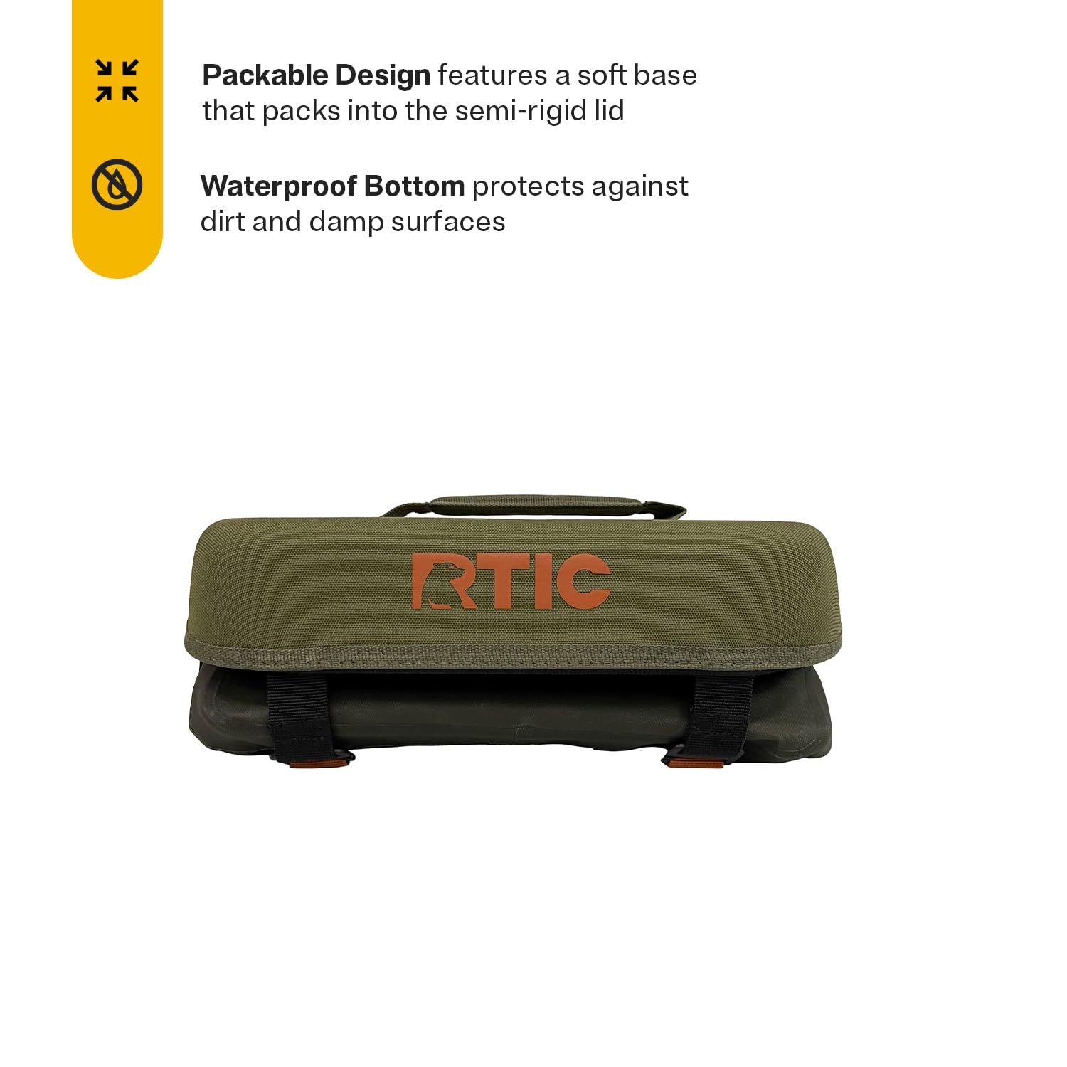 Foto 4 pulgar | Enfriador Rtic Everyday De 15 Latas, Color Verde Oliva - Venta Internacional.