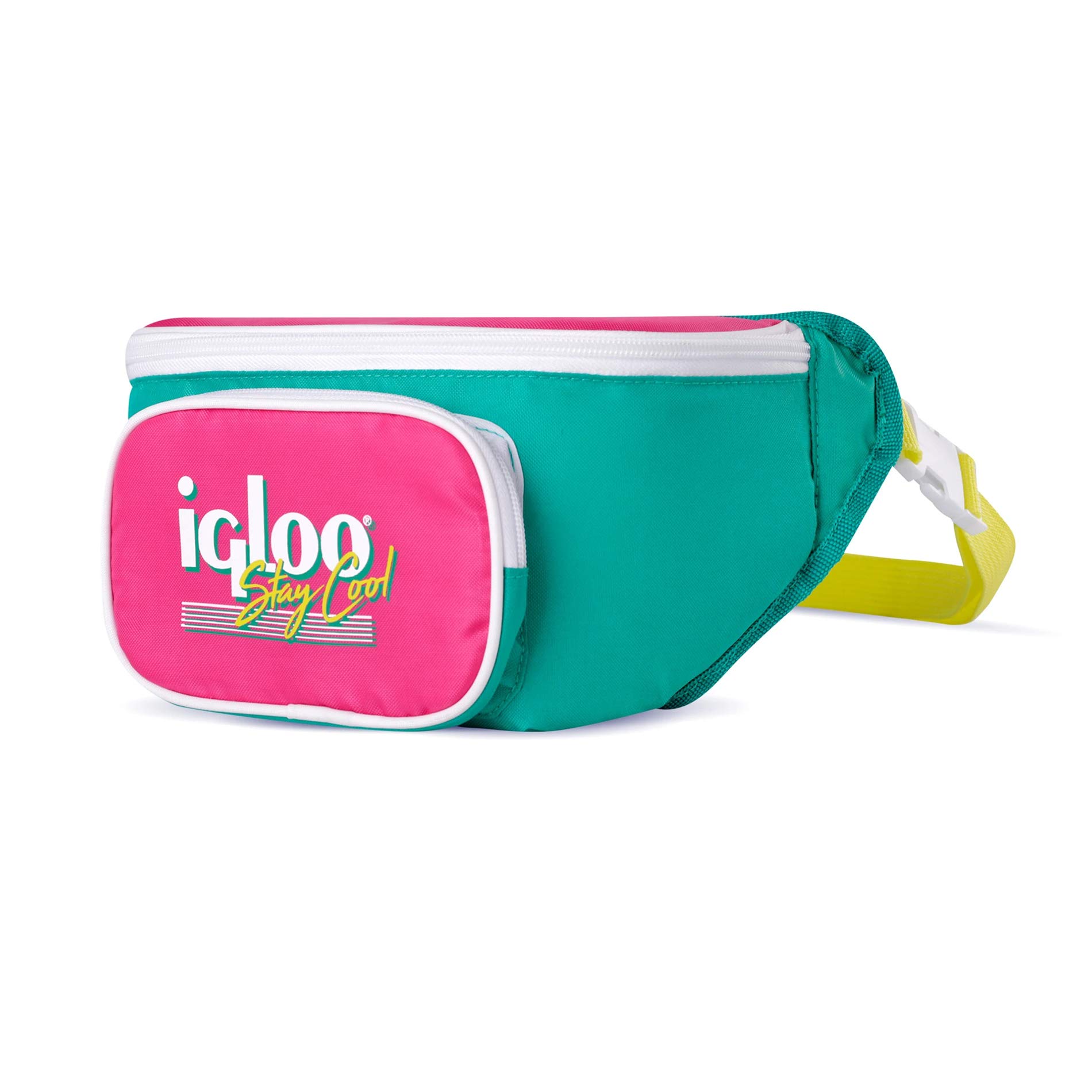 Riñonera Cooler Iglú, Color Jade - Venta Internacional.