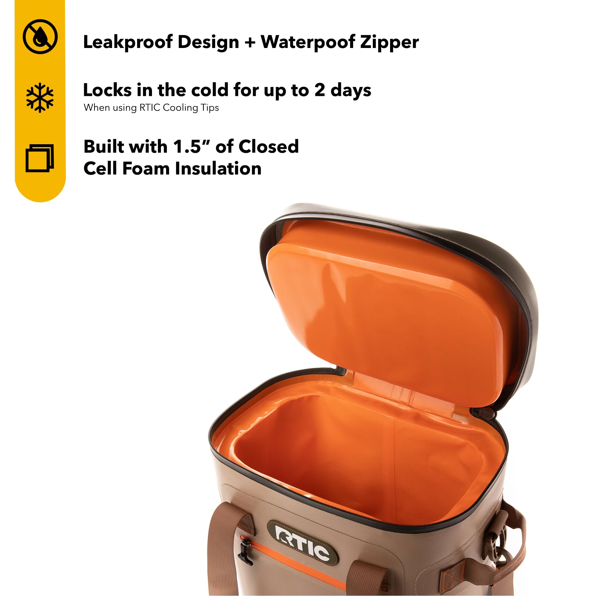 Foto 3 pulgar | Bolsa Térmica Rtic Soft Cooler De 20 Latas Con Aislamiento A Prueba De Fugas - Venta Internacional.