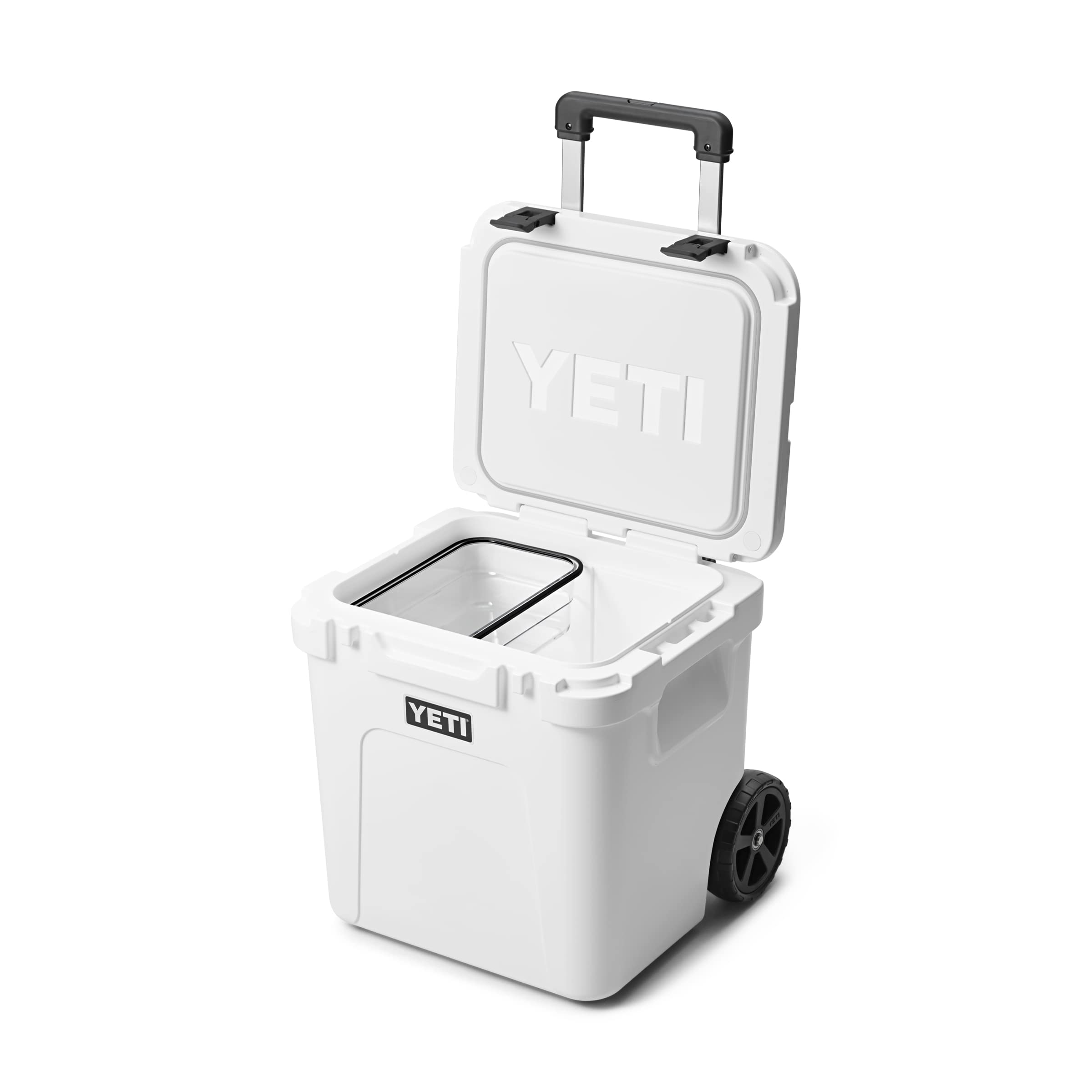 Foto 4 pulgar | Cooler Yeti Roadie De 48 Ruedas Con Mango Retráctil  Color Blanco - Venta Internacional.
