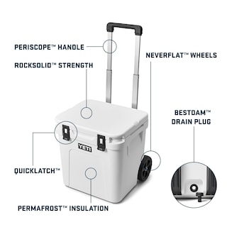 Foto 2 | Cooler Yeti Roadie De 48 Ruedas Con Mango De Periscopio Retráctil - Venta Internacional.