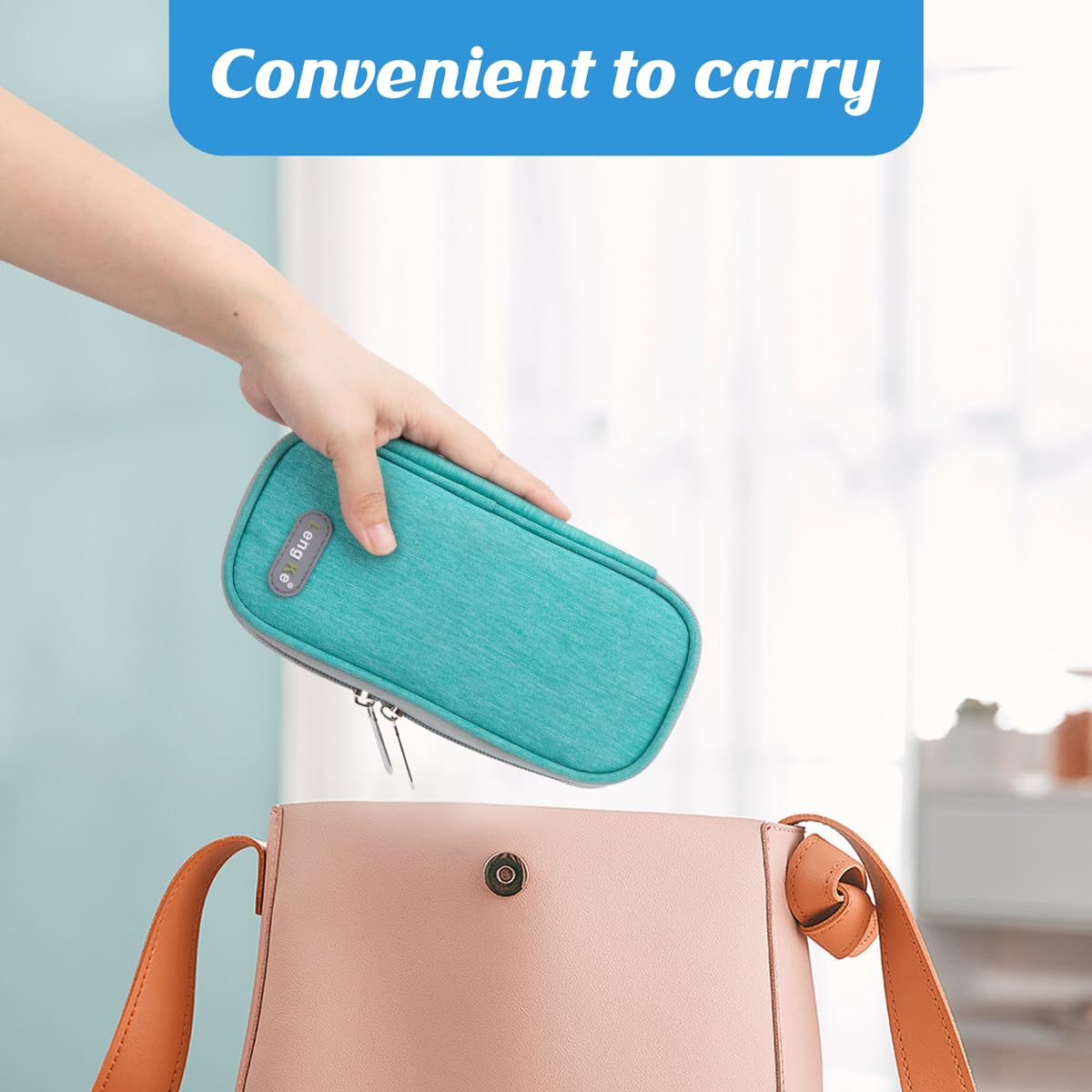 Foto 4 | Estuche De Viaje Para Enfriador De Insulina Youshares  Organizador De Medicamentos - Venta Internacional.