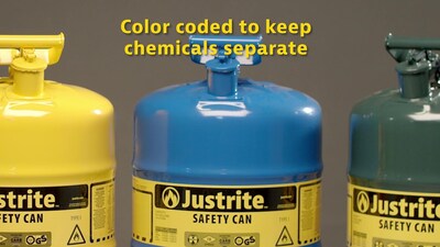 Foto 5 | Safety Can Justrite 7120300 Color Azul Para Queroseno 7 6 L Color Azul - Venta Internacional.