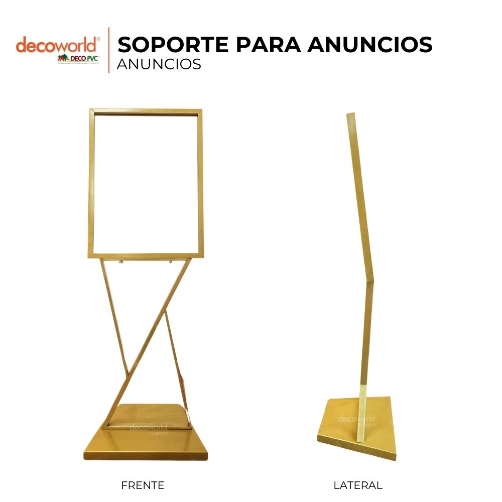 Foto 4 | Soporte De Letrero Anuncio Cartel