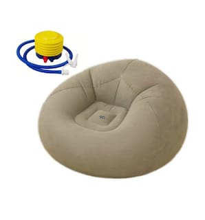 Foto 1 | Sofá Inflable Plegable Con Bomba De Inflado Eo Safe Imports Esi-18018 Beige