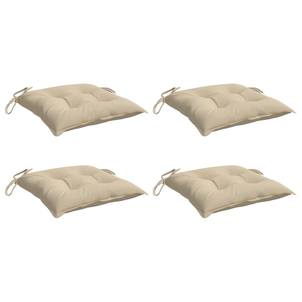 Foto 2 pulgar | Cojines Pallet VidaXL Beige 4 Piezas - Venta Internacional